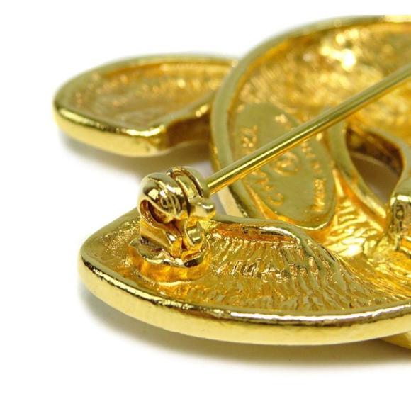 Chanel Matelasse Pattern Coco Mark Brooch - Picture 8 of 10